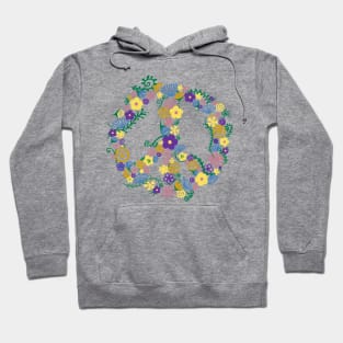 Peace Flowers Hoodie